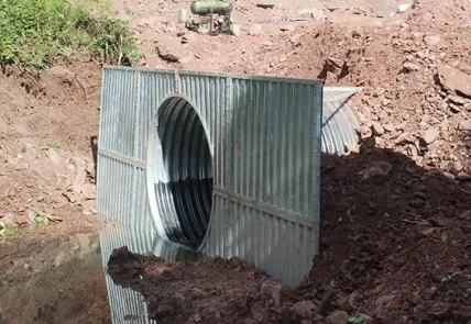 Purpose of the Corrugated Steel Sewer Pipe