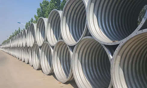 What are the characteristics of metal corrugated culvert pipes?