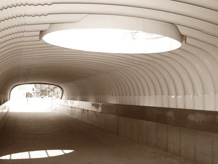 Solution for 3D Corrugated Steel Structure