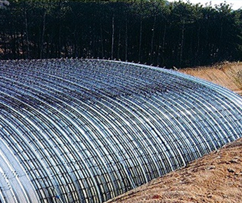 Solution for bottom reinforcement of large-span arch bridge