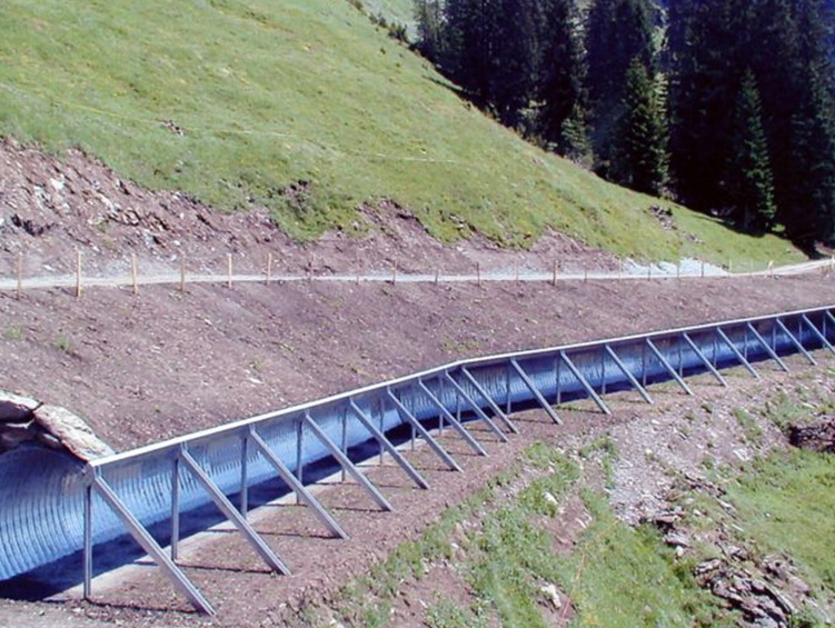 Solution for slope protection