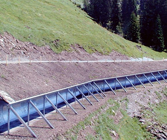 Solution for slope protection