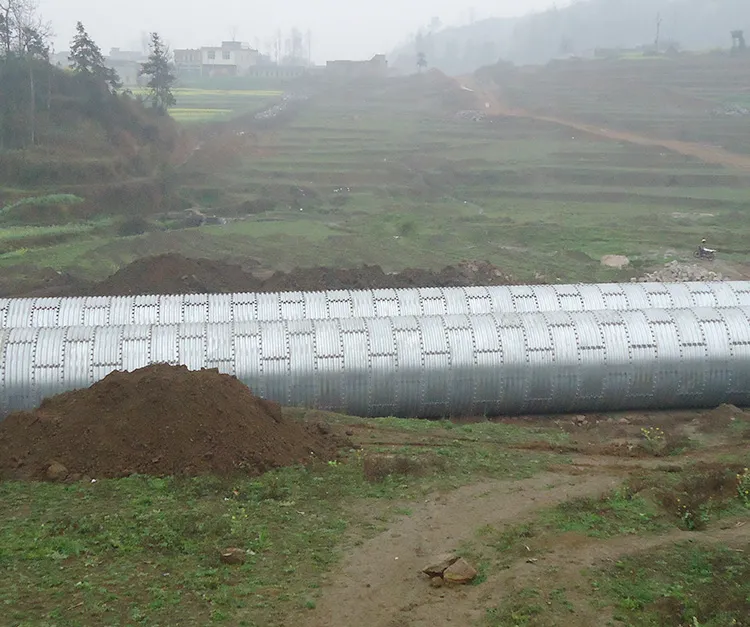 Corrugated Steel Culvert Pipe Supplier in Mexico