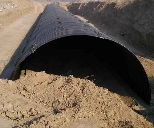 MP150 corrugated steel pipe
