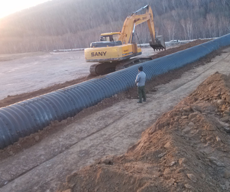 Riveted Corrugated Steel Pipe