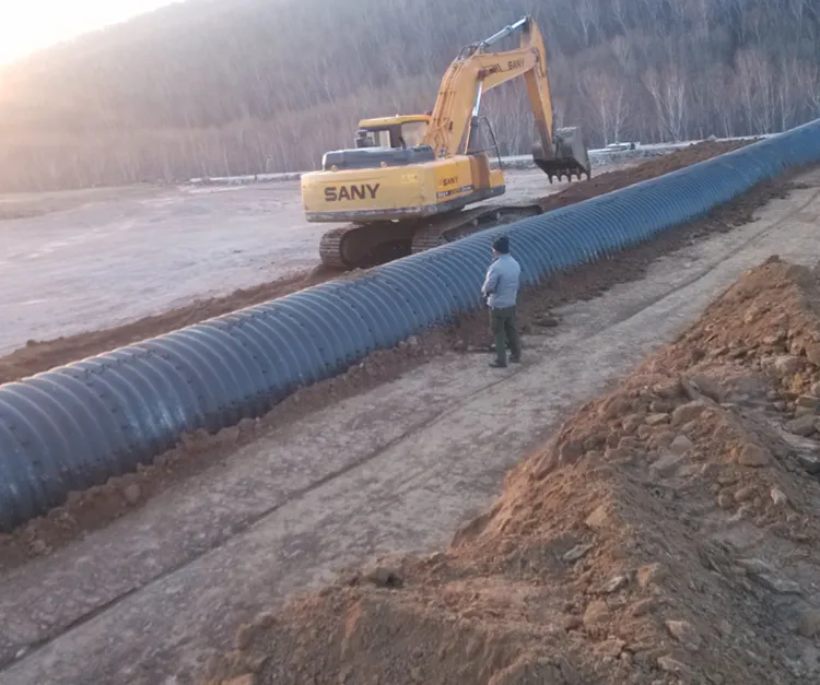 Riveted Corrugated Steel Pipe