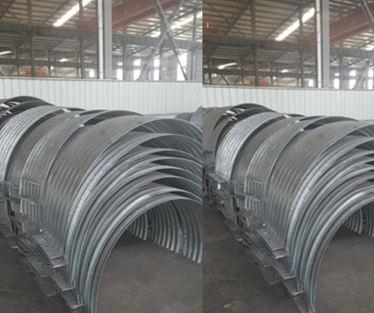 Connecting band for corrugated steel pipe