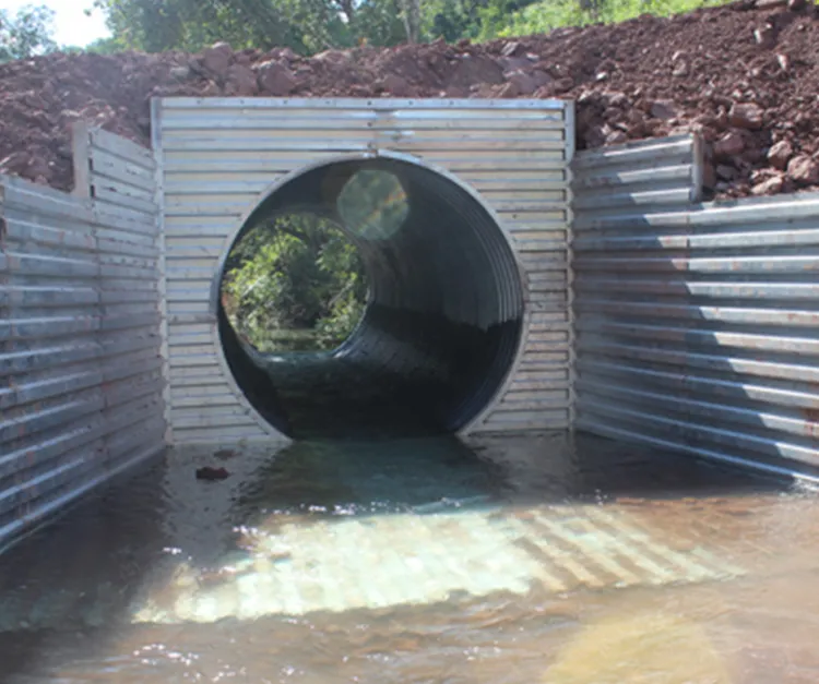 Corrugated Steel Headwalls
