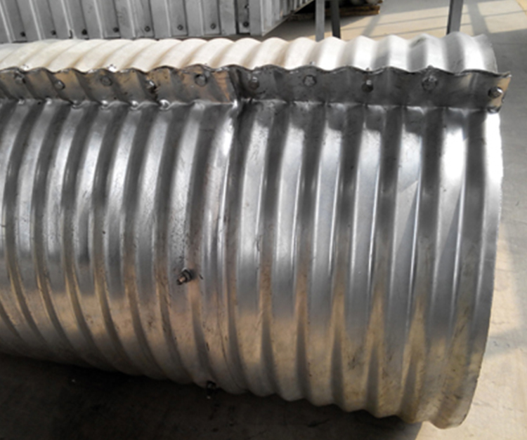 Flanged Nestable Metal Pipe Culvert
