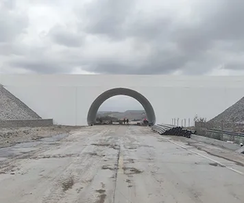 Large Span Corrugated Steel Underpass