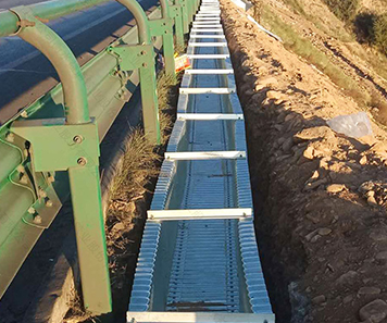 Highway Slop Drainage in Alpine Region