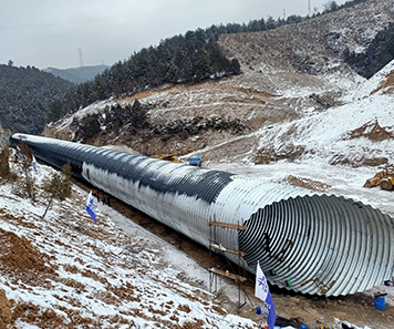 High Strength Corrugated Steel Drainage Pipe