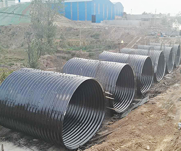 Multi Corrugated Steel Culvert to Be Instead of Bridge