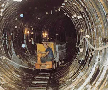 Corrugated Steel Tunnel Liner for Coal Delivery
