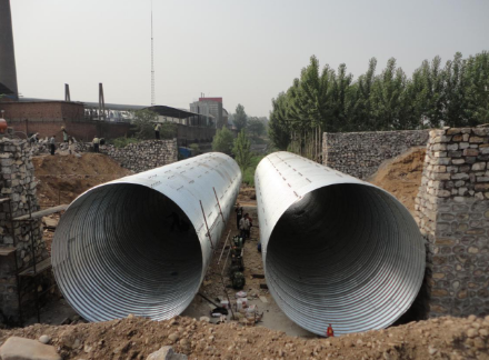 Galvanized Corrugated Steel Pipe