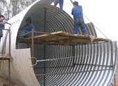 Temperature resistance of the corrugated metal tube