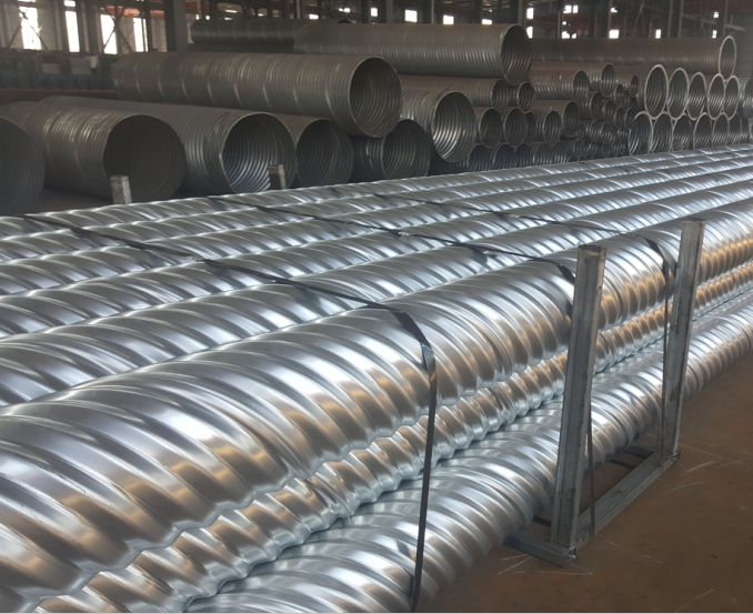Hel-Cor Galvanized Corrugated Steel Pipe culvert