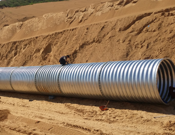 Intergral Corrugated Steel Pipe