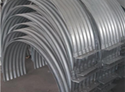 Construction safety of corrugated metal culvert