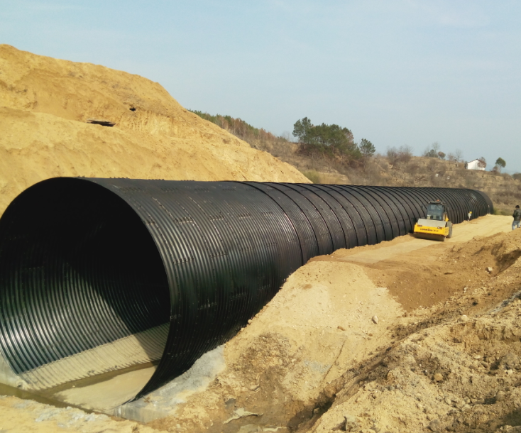 Corrugated Steel Pipe Culvert