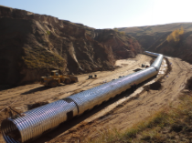 Corrugated Metal Pipe Culvert