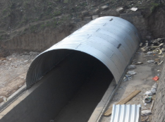 Corrugated Steel Pipe Culvert