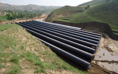 corrugated steel culvert