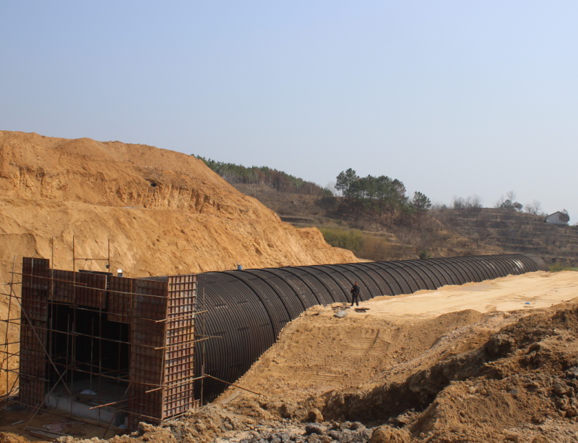 Corrugated Pipe Culvert