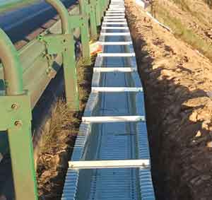 ​Inner Mongolia Qingshui River Rongwu Expressway slope U-drainage maintenance
