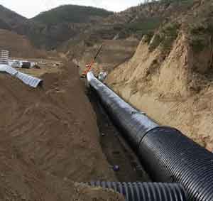 No.1 well of Checun coal mine in Zichang County, Yan'an