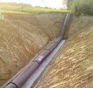 Hubei Yizhang high-speed agricultural irrigation inverted siphon project